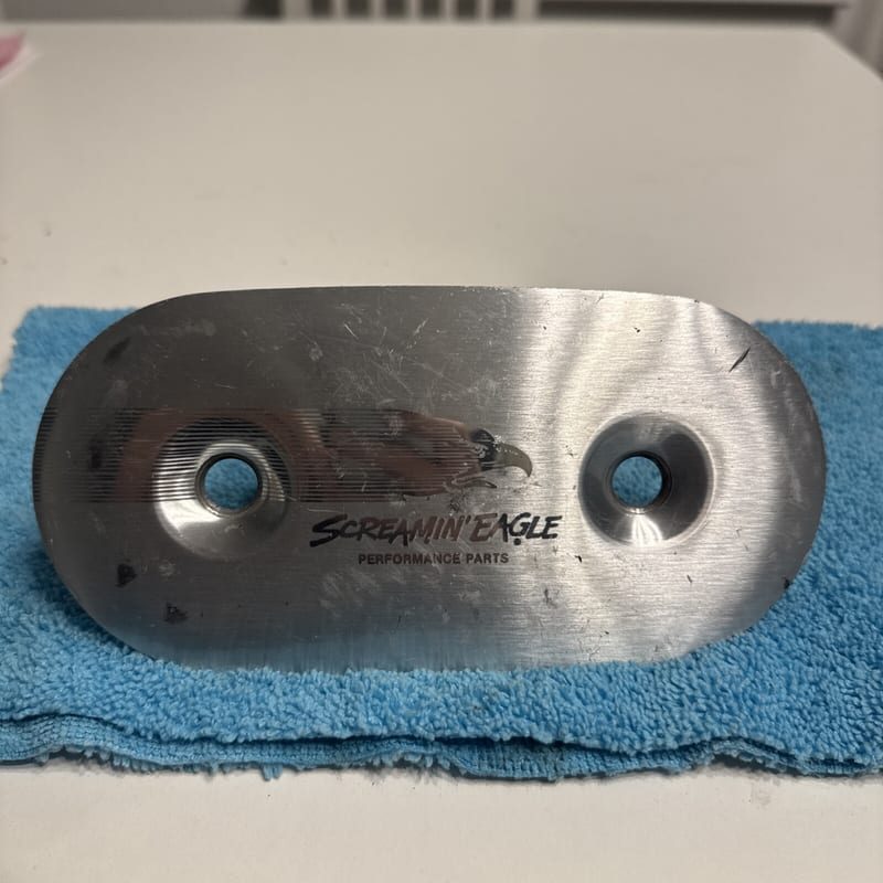 Harley Davidson Sportster 1200 XL Screaming Eagle Air Cleaner Cover Insert Dyna