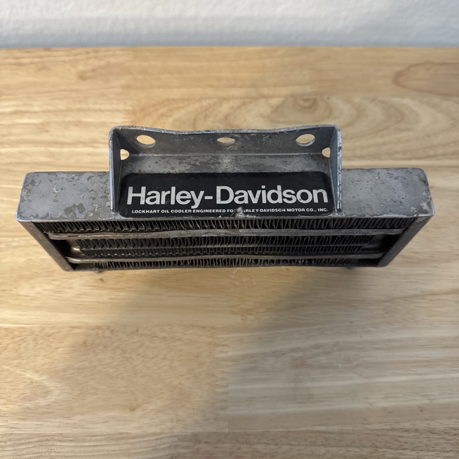 Harley Davidson Shovelhead Lockhart Oil Cooler Ironhead Sportster Chrome