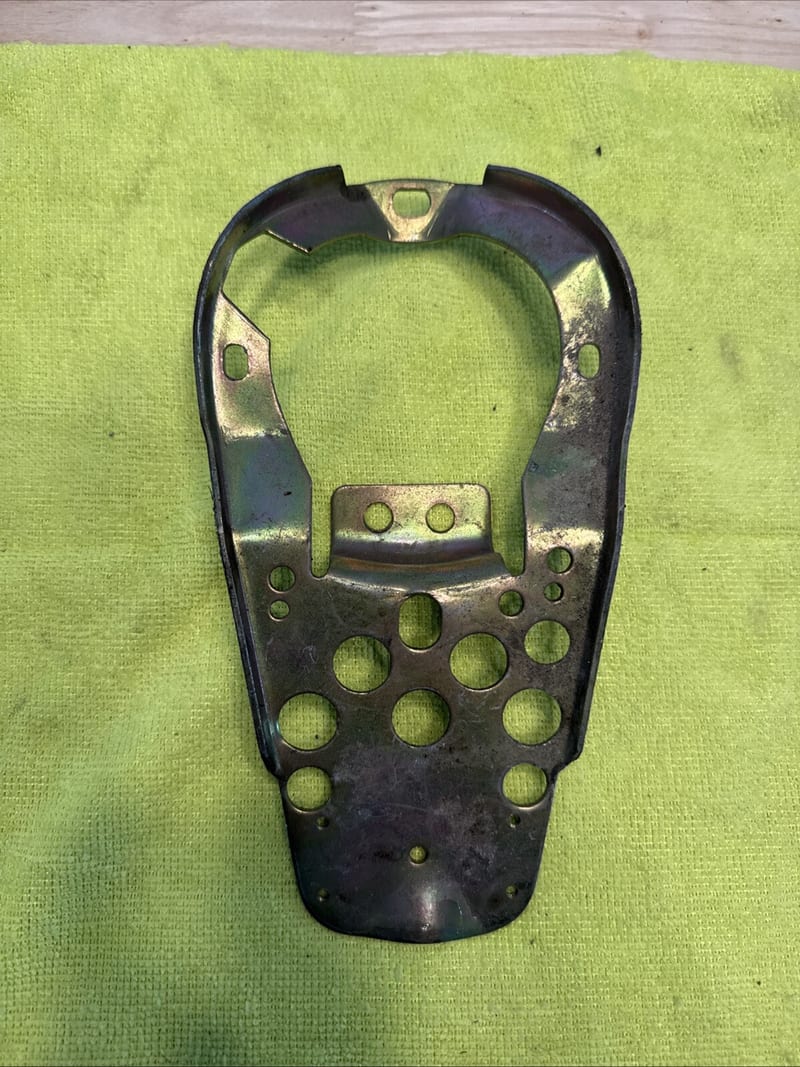 Harley Davidson Panhead Shovelhead EVO 5 Speedometer Gauge DASH Mounting Plate