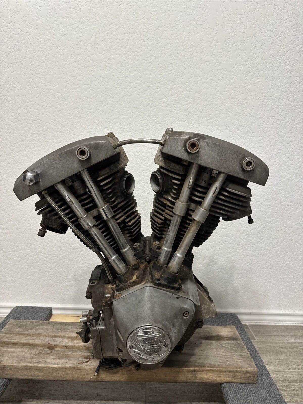 1976 Harley FXE Shovelhead Engine Motor Shovel Head Chopper (Running Motor)