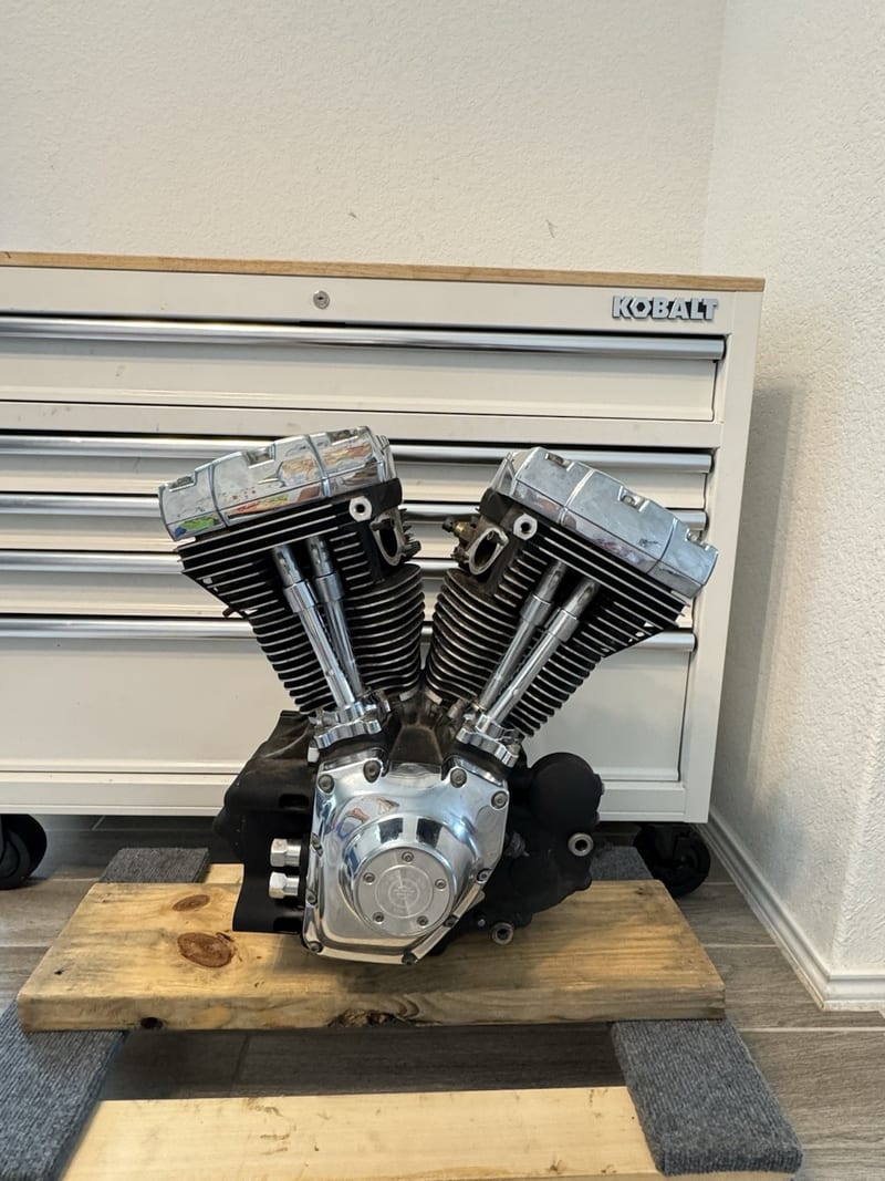 2001 Harley Softail Twin Cam B 88 Engine Motor 11K Miles Black Springer TC88B TC