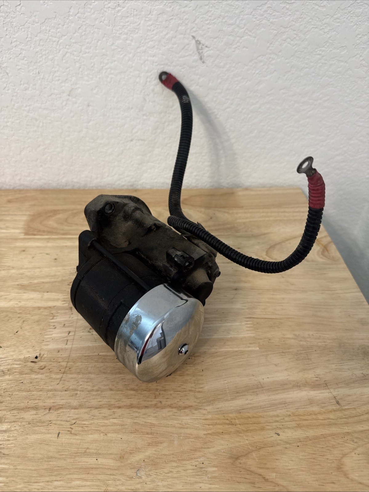 91-06 Harley Touring Softail Dyna Springer Starter Motor 12V Black