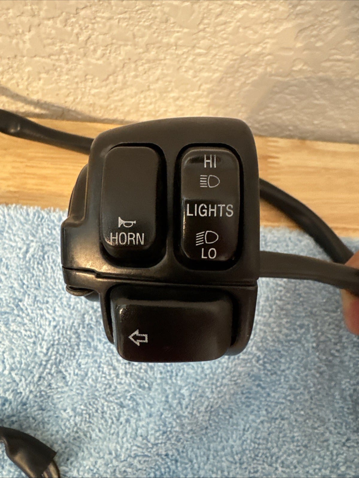Harley Davidson Softail Dyna Sportster Left Handlebar Horn Turn Signal Switches