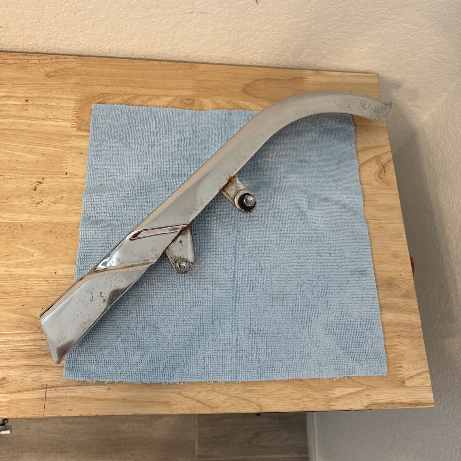 2001 Harley-Davidson Softail BELT Guard FXST Chrome Hardware Included