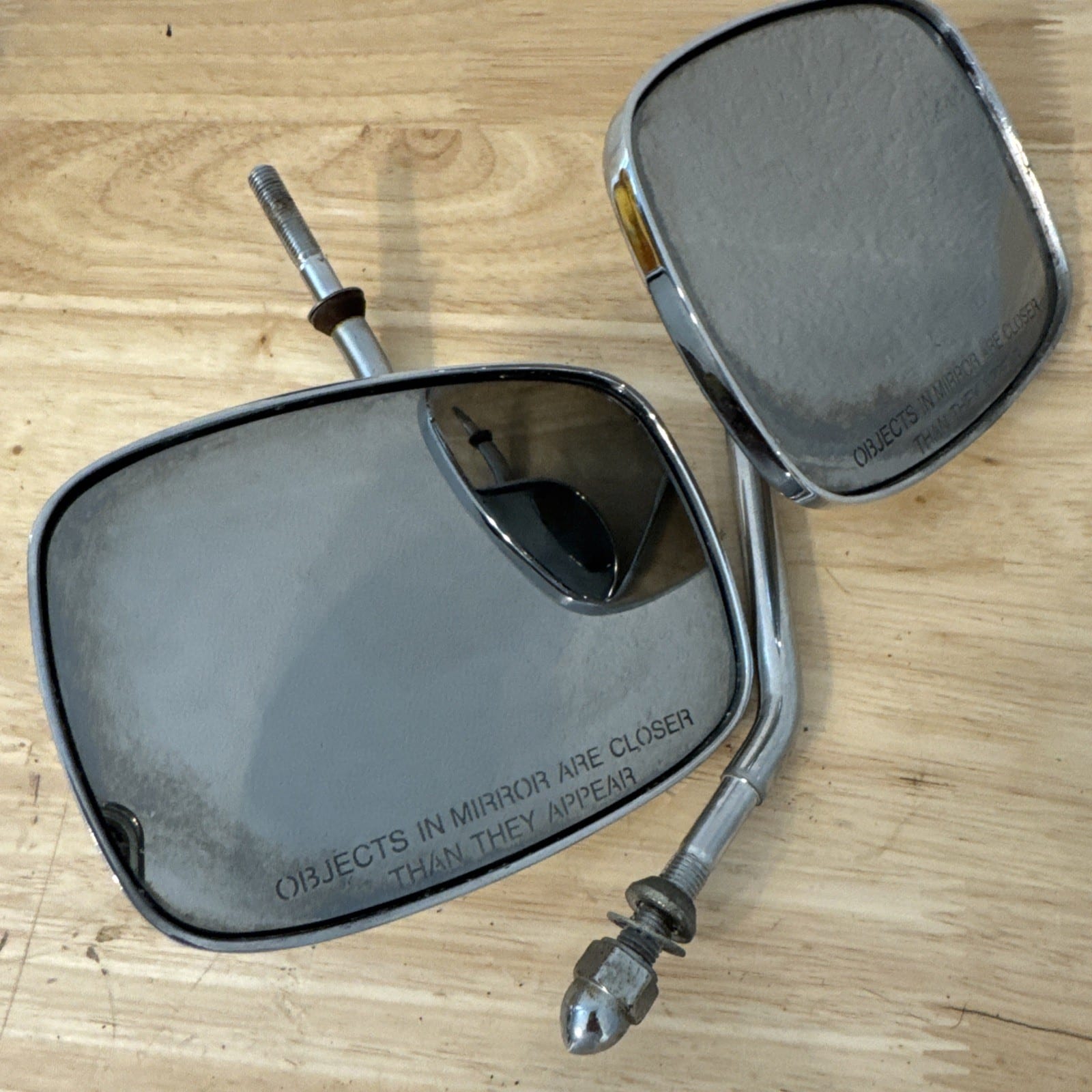 01 Harley-Davidson Dyna Softail OEM Left Right Rear View Mirror 91892-88A