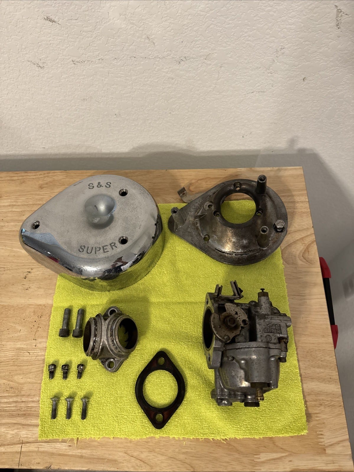 S&S Super E Shorty Carb #388 - Harley Davison 