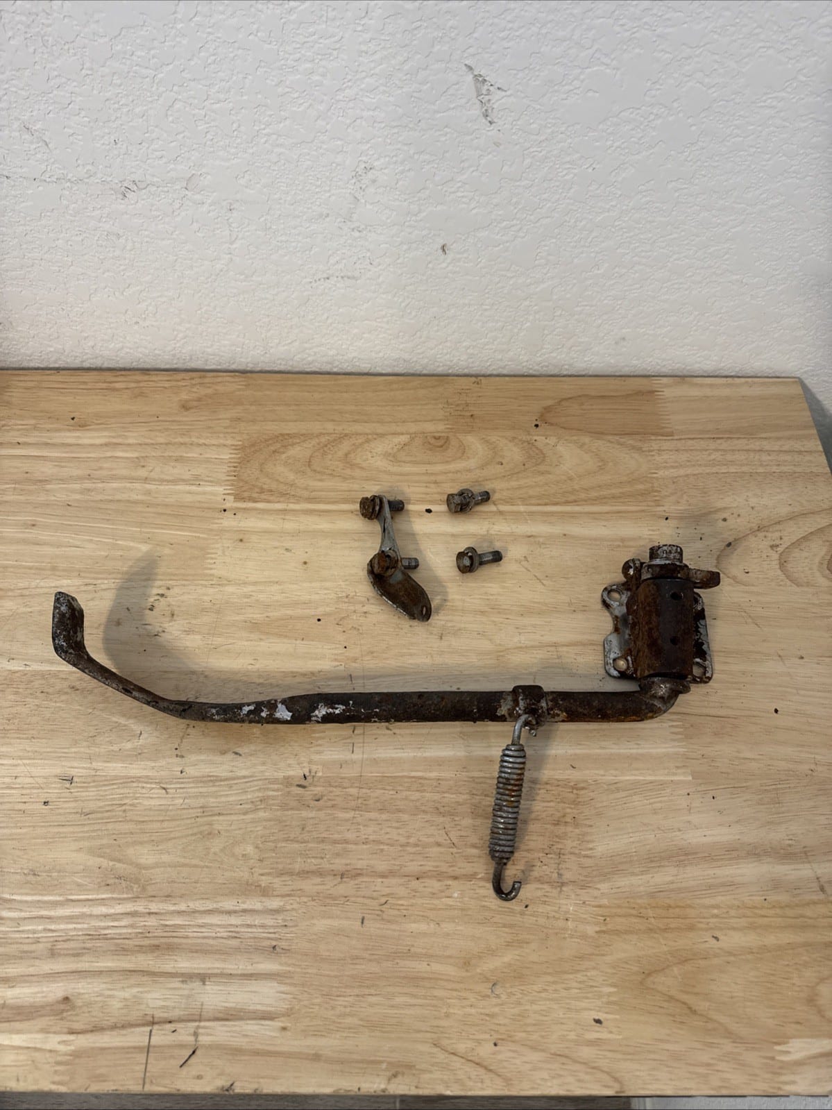 Harley-Davidson Shovelhead Flh Kickstand With Bracket  Jiffy Stand Kick Stand