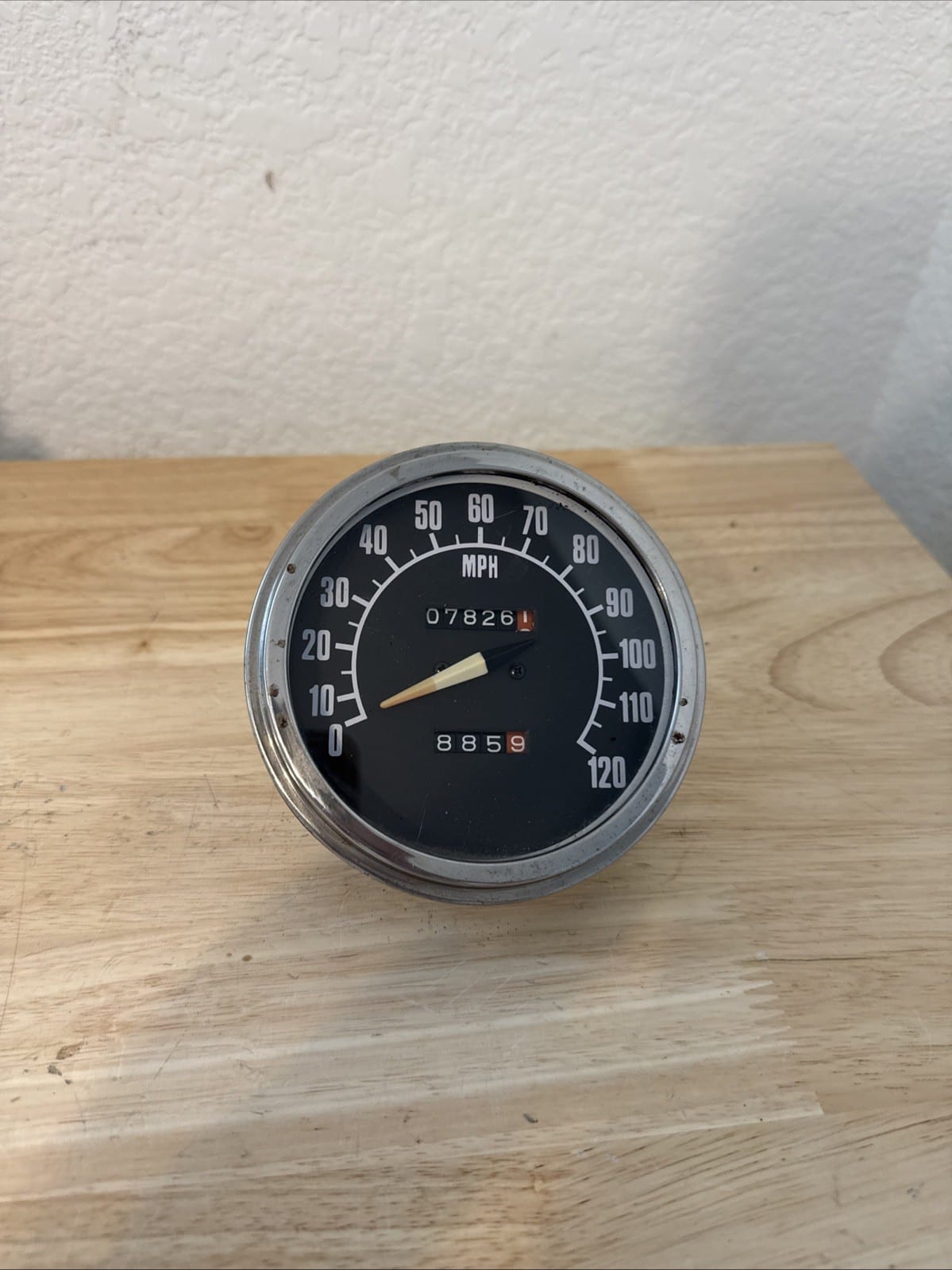 Drag 1:1 Ratio Speedometer Speedo Harley Shovelhead Panhead Chopper FLH
